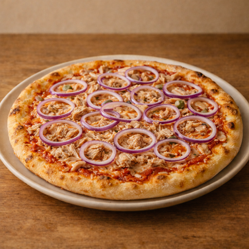 Pizza Thunfisch Zwiebeln