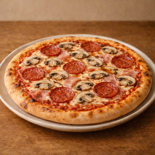 Pizza Salami Champignon