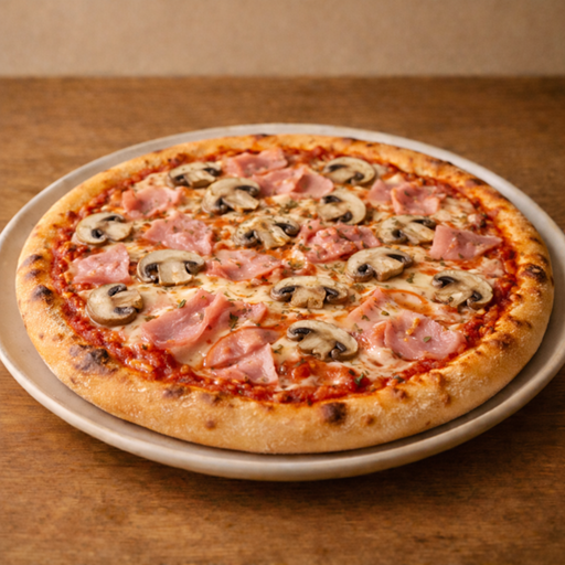 Pizza Schinken Champignon